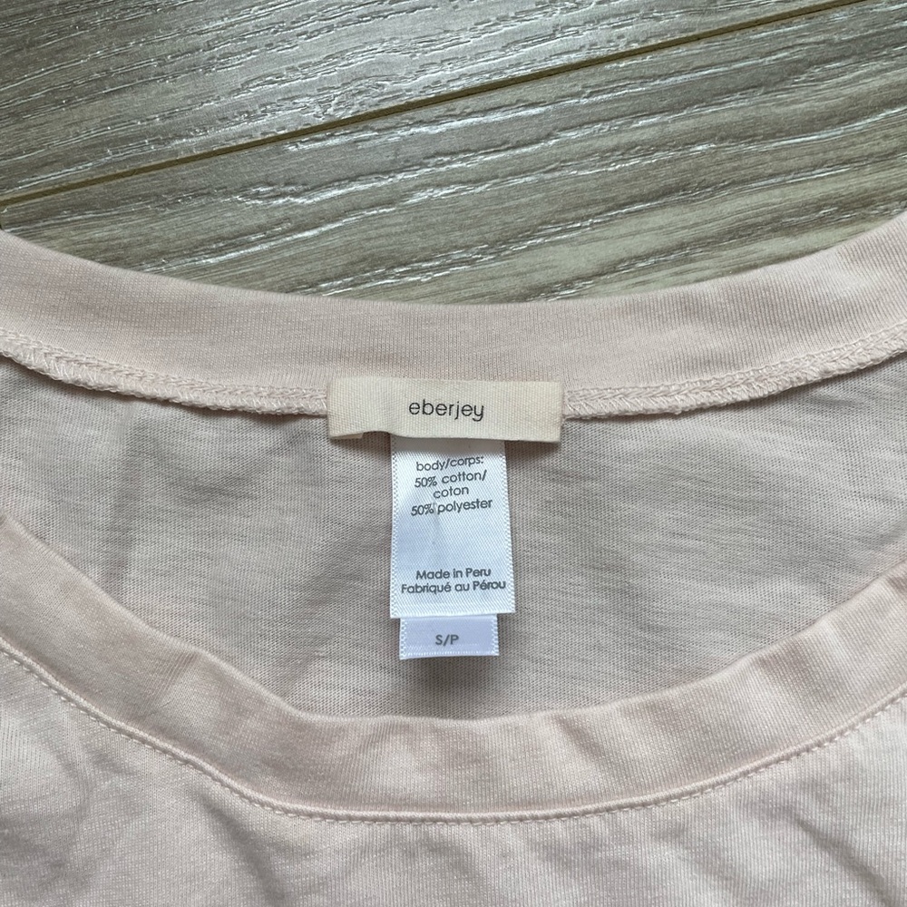 Eberjay Women’s Gisele Tencel Modal Slouchy PJ Set Light Pink Sz S EUC - Picture 6 of 11
